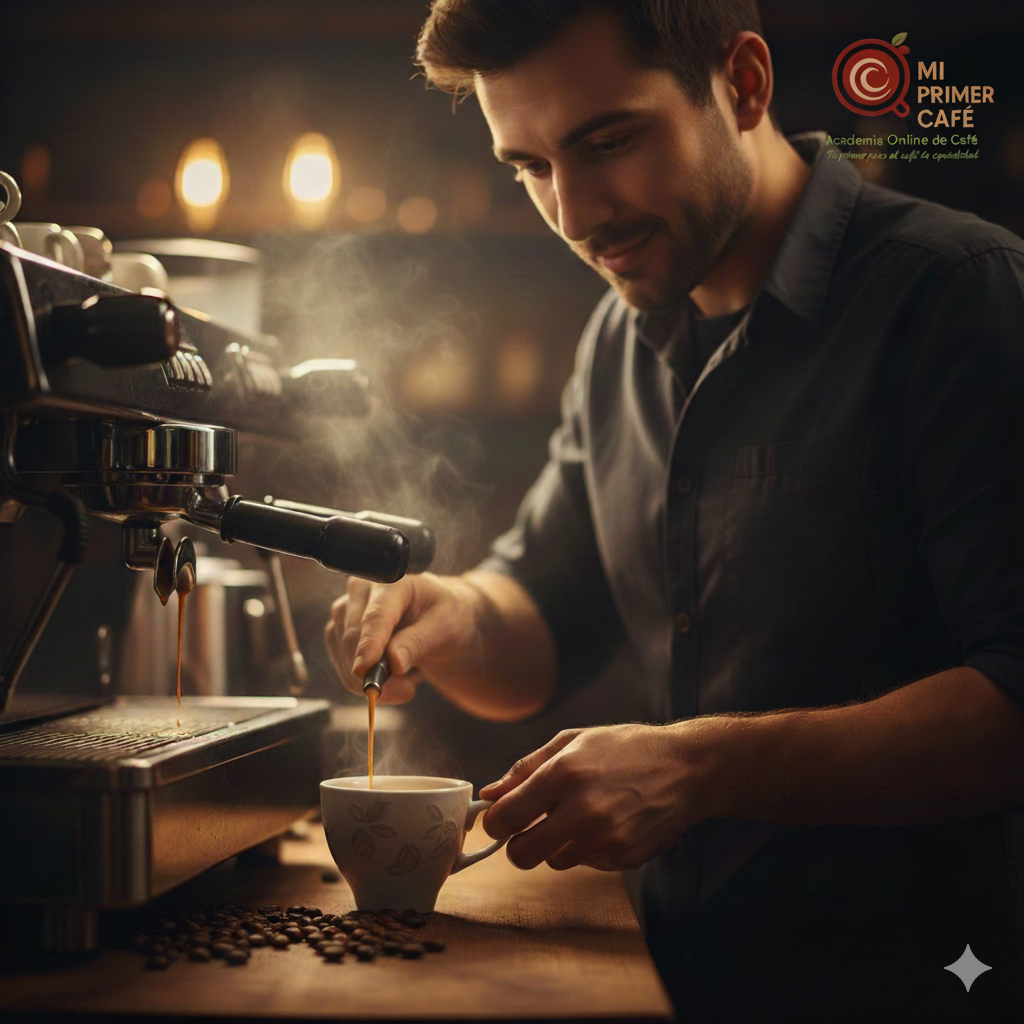 El Arte del Café convertirte en BARISTA